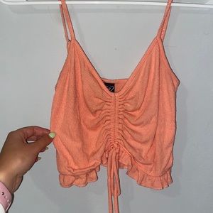 WINDSOR Ruffled Tank Top